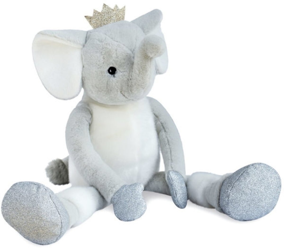 Dou Dou et Compagnie Olifanten knuffel groot Elfy | 60cm | HO2856